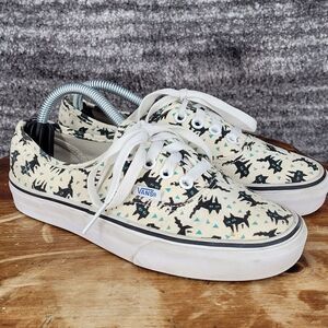 Van's Women's Eley Kishimoto‎ Sourpuss Cats Lace Up Shoes Size 5.5
